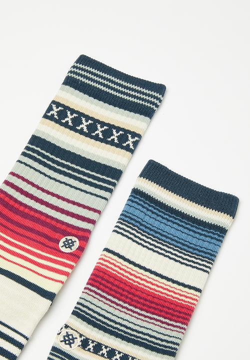 Stance Socks - Curren st crew - navy