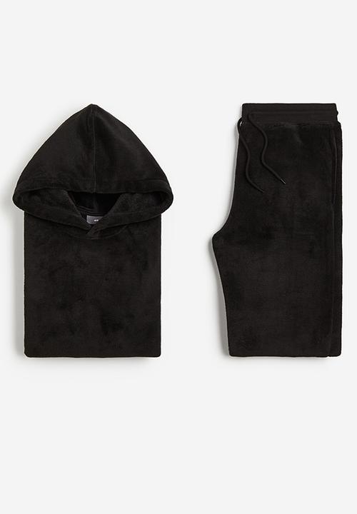 H&M - Fleece pyjamas - black
