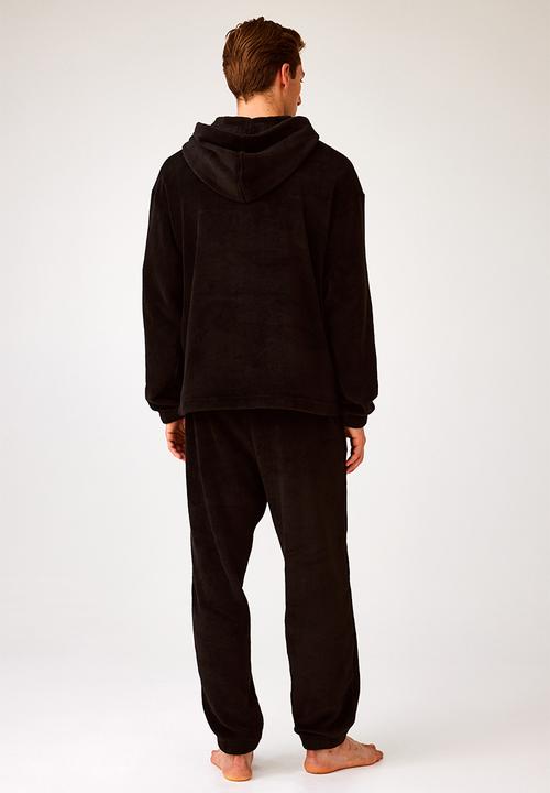 H&M - Fleece pyjamas - black