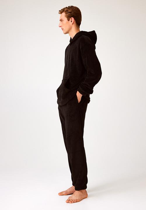 H&M - Fleece pyjamas - black