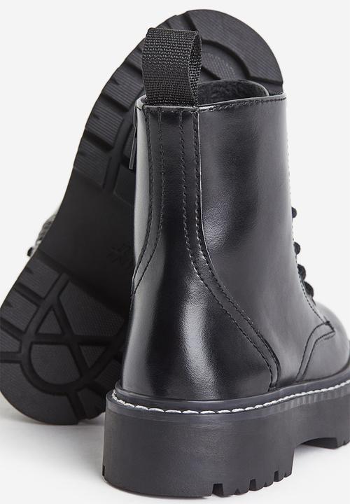H&M - Lace-up boots - black