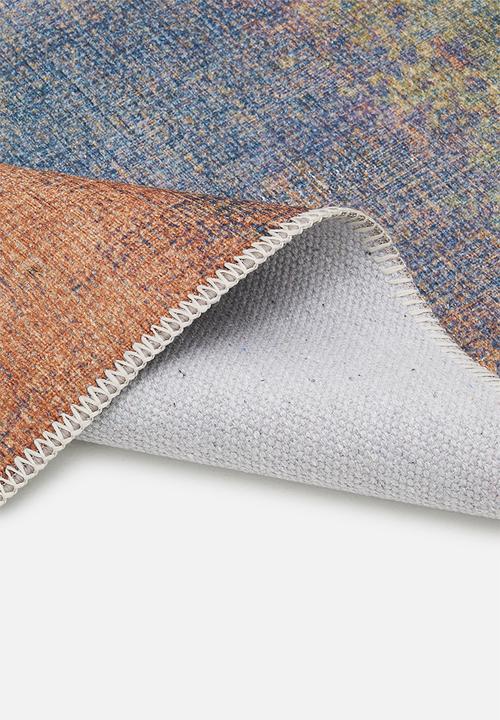 Hertex Fabrics - Flamboyant Rug - Ocean