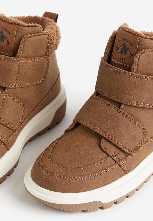 H&M - Warm-lined hi-tops - brown