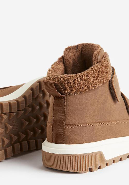H&M - Warm-lined hi-tops - brown