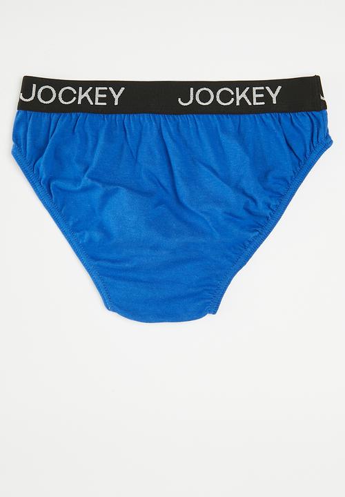 Jockey - 3 Pack fancy boys jockey brief - multi