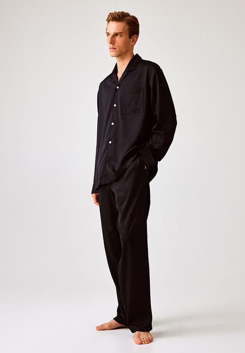 H&M - Satin pyjamas - black