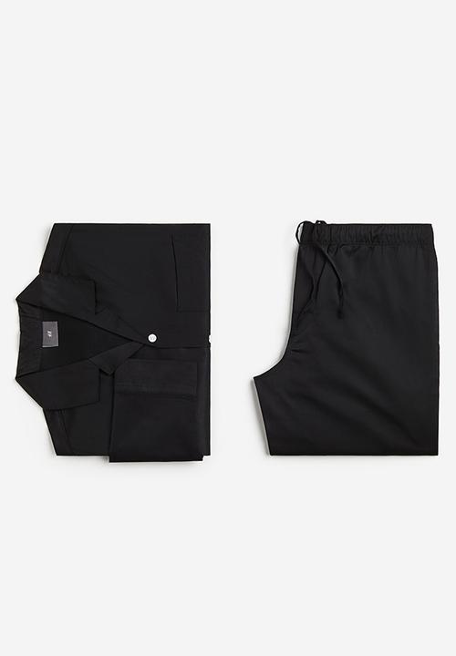 H&M - Satin pyjamas - black