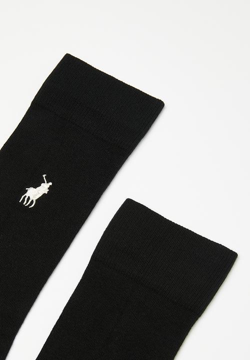 POLO - Polo plain logo sock - black
