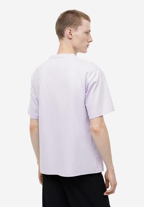 H&M - Relaxed fit t-shirt - purple