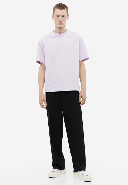 H&M - Relaxed fit t-shirt - purple