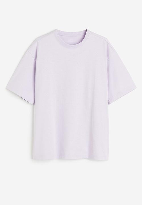 H&M - Relaxed fit t-shirt - purple