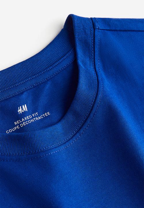 H&M - Relaxed fit t-shirt - blue