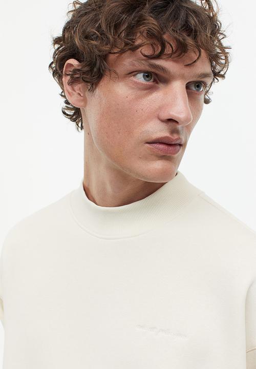 H&M - Relaxed fit sweatshirt - light beige