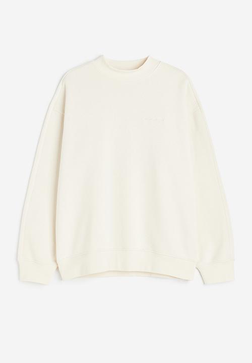 H&M - Relaxed fit sweatshirt - light beige