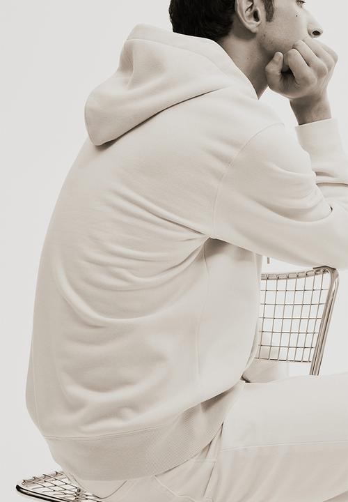 H&M - Regular fit printed hoodie - beige