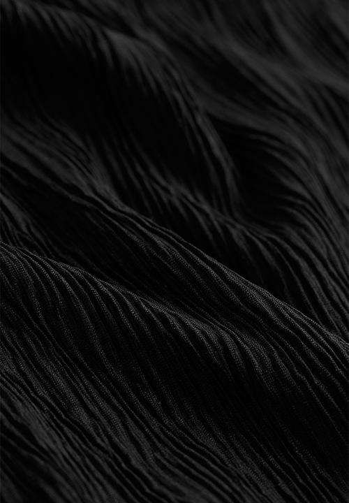 H&M - Polo-neck top - black