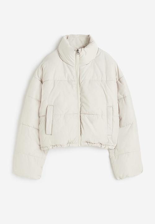H&M - Puffer jacket - light beige