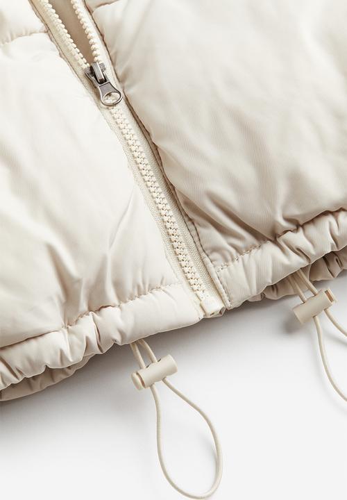 H&M - Puffer jacket - light beige