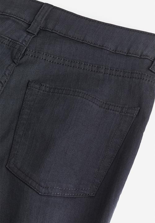 H&M - Flared twill trousers - grey