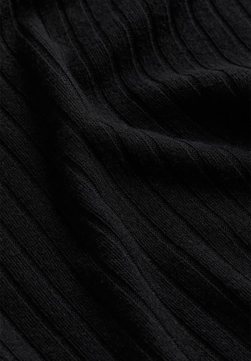 H&M - Ribbed bodycon dress - black