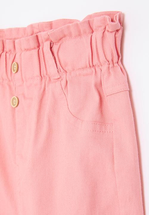 Pop Candy - Paperbag jeans - pink