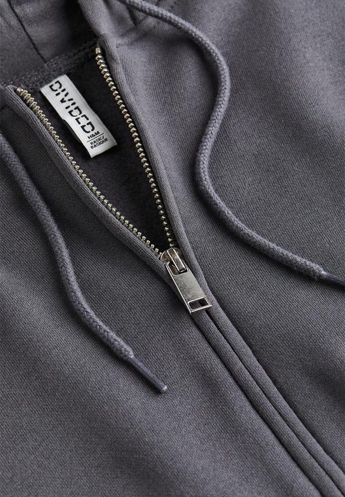 H&M - Zip-through hoodie - grey