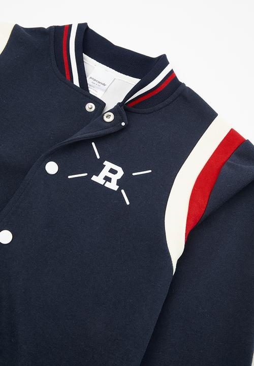 Pop Candy - Baseball jacket and pants set - blue