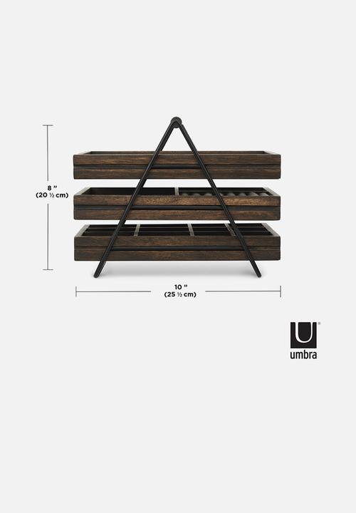 Umbra - Terrace Jewellery Tray - Walnut