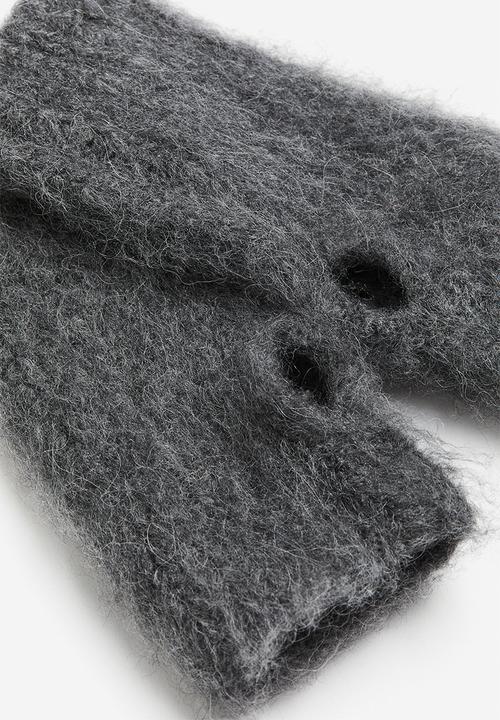 H&M - Fingerless gloves - grey