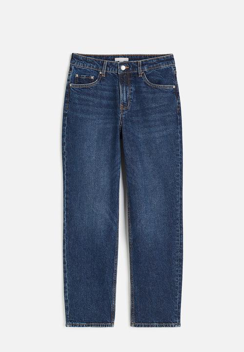 H&M - Slim regular ankle jeans - dark denim blue