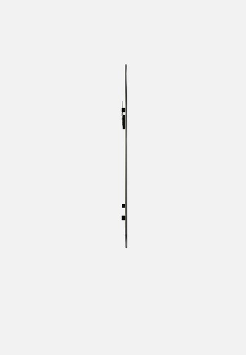 Umbra - Hubba arched mirror - metallic & titanium