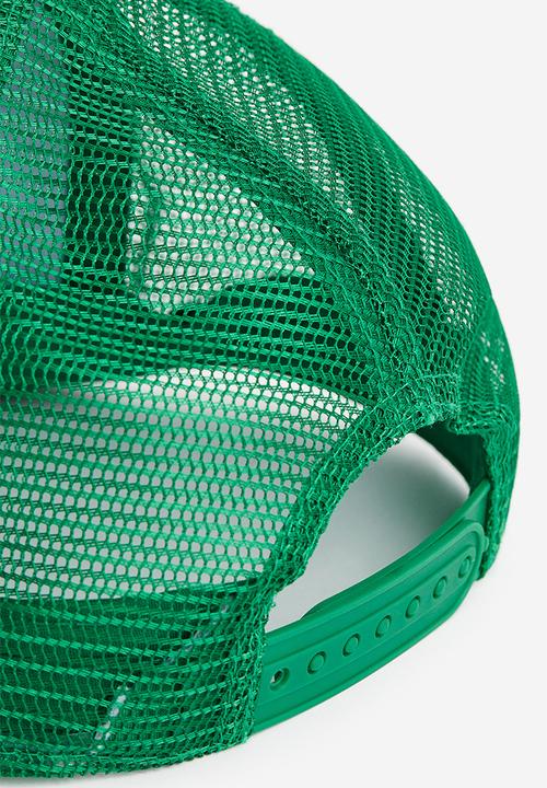 H&M - Motif-detail cap - green stranger things 