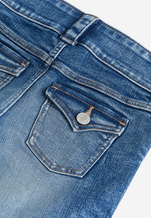 H&M - Bootcut low jeans - dark denim blue