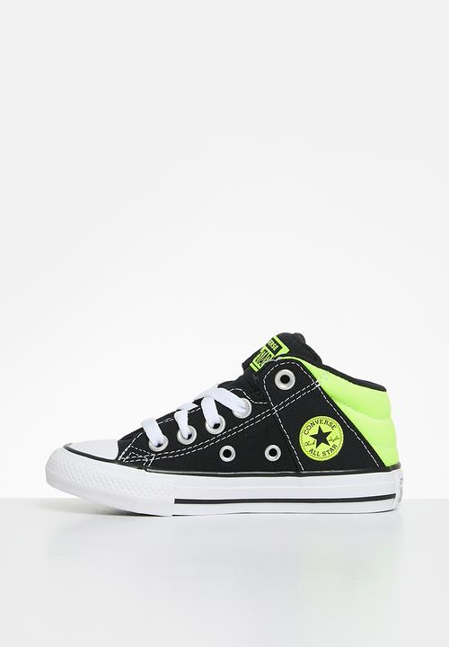 Converse - Chuck taylor all star axel hyper brights - black/slime light/white