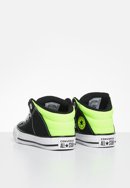 Converse - Chuck taylor all star axel hyper brights - black/slime light/white