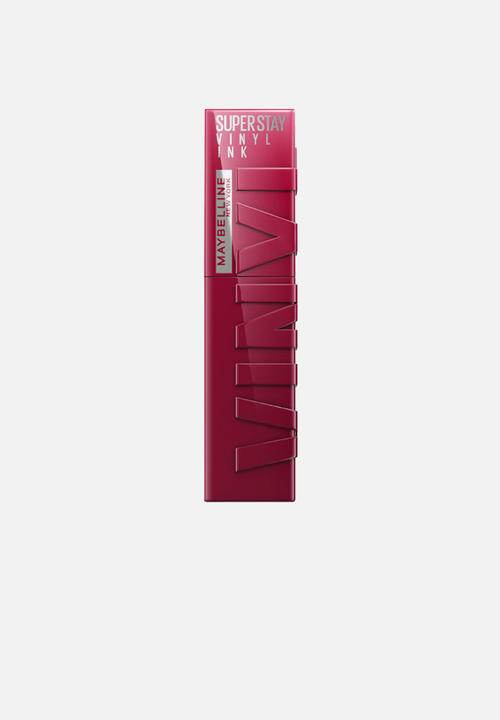 Maybelline - Superstay Vinyl Ink Liquid Lipstick, Smudge-free, Shine Finish - 30 Unrivaled