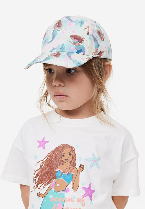 H&M - Printed cap - mint green/the little mermaid
