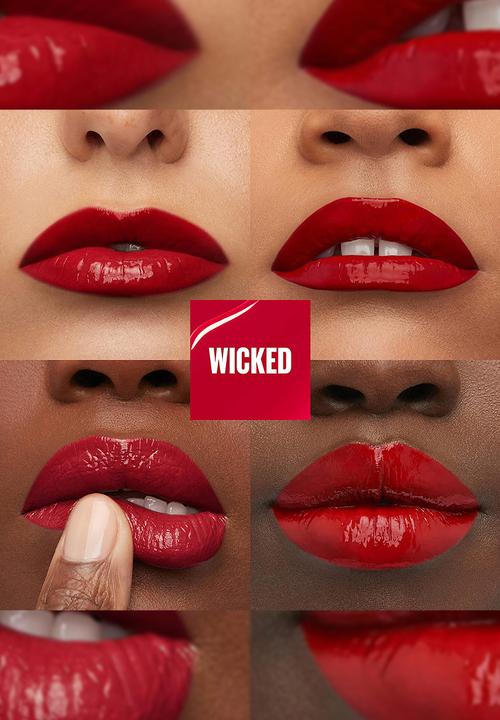 Maybelline - Superstay Vinyl Ink Liquid Lipstick, Smudge-free, Shine Finish - 50 Wicked