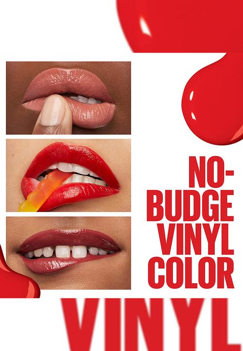 Maybelline - Superstay Vinyl Ink Liquid Lipstick, Smudge-free, Shine Finish - 10 Lippy