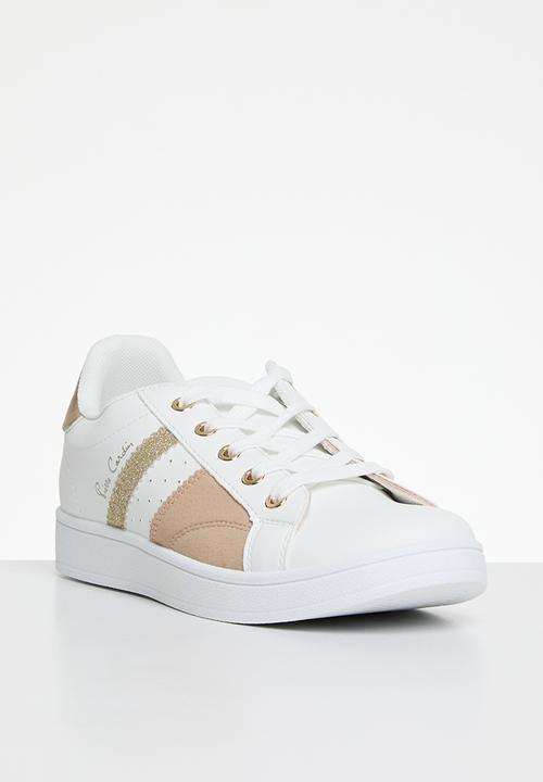 Pierre Cardin - Retro 2 sneaker - white gold
