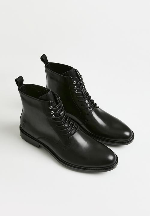 POLO - Cleated combat boot - black 