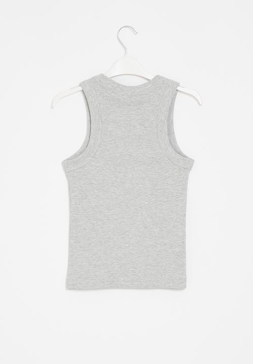 MANGO - T-shirt swim - medium grey
