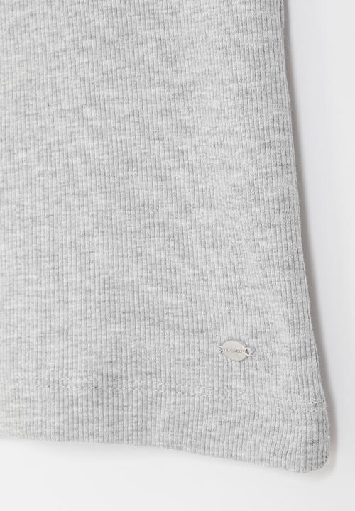 MANGO - T-shirt swim - medium grey
