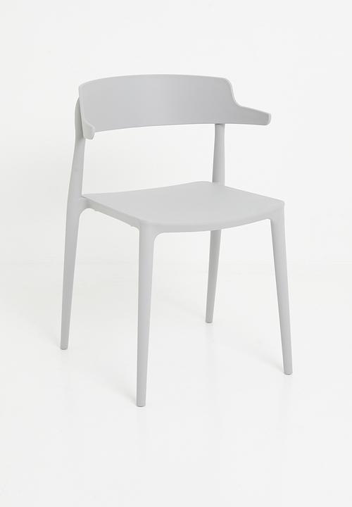 Eleven Past - Telula indoor/outdoor stackable chair - grey
