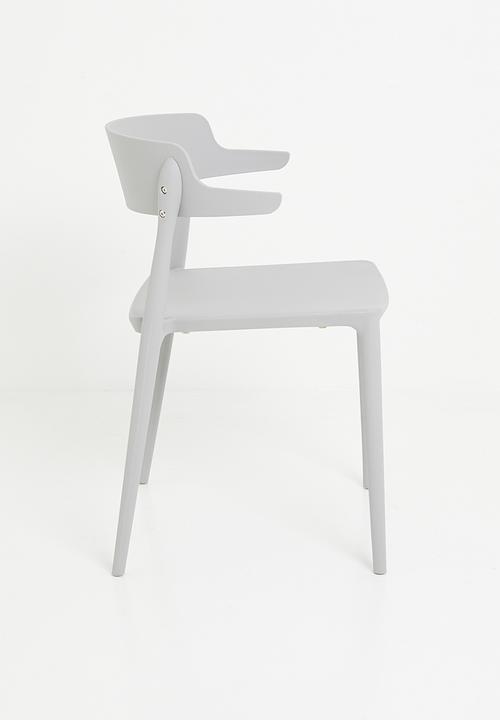 Eleven Past - Telula indoor/outdoor stackable chair - grey