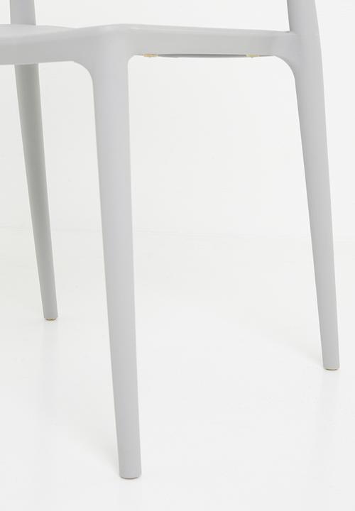 Eleven Past - Telula indoor/outdoor stackable chair - grey