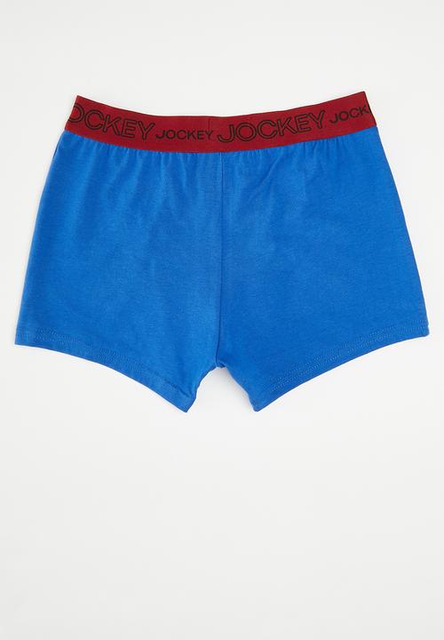 Jockey - 2 pack  boys pouch trunk - bluest eyes/blue cavern