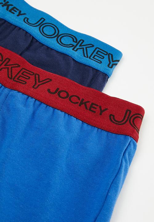 Jockey - 2 pack  boys pouch trunk - bluest eyes/blue cavern