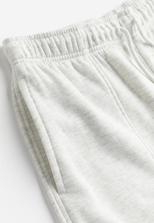 H&M - Cargo sweatpants - light grey marl