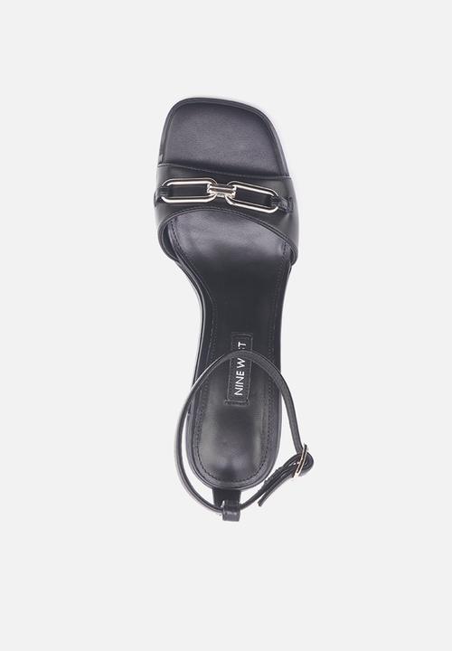 Nine West - Alinase ankle strap heel - black